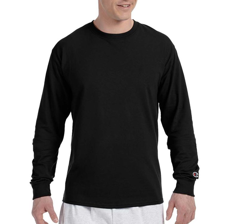 Sleeve Champion Blank T Shirt Bulk Champion Unisex Long Sleeve T