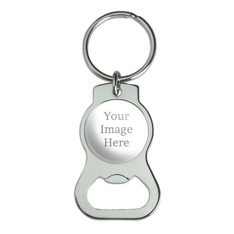 Bottle Opener Keychain Custom Branded Promotional Bottle