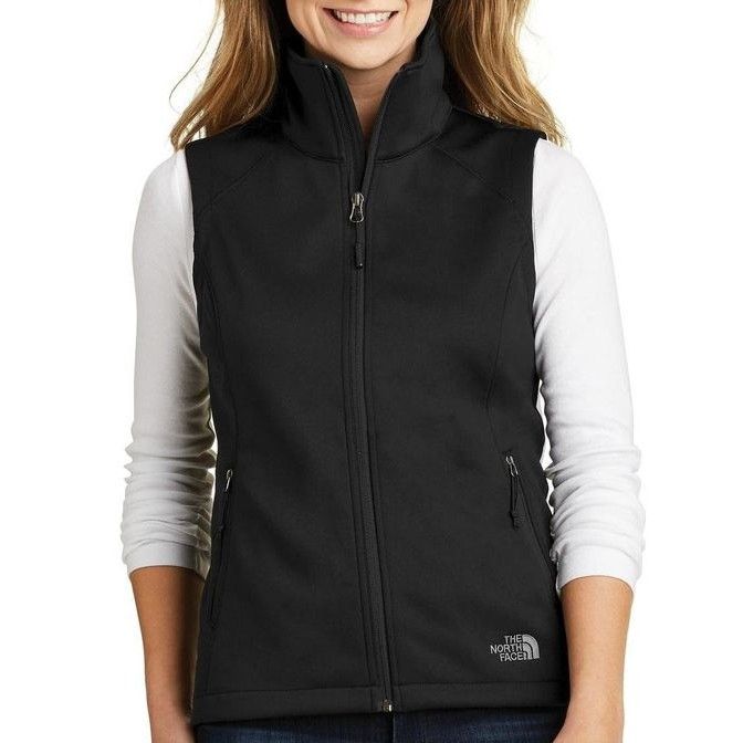 The North Face Women s Ridgewall Soft Shell Vest Custom Branded Promotional Vests Swag