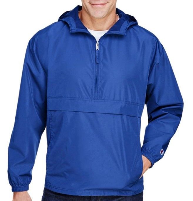 Champion Unisex Packable Anorak Jacket Custom Branded Promotional Activewear Swag