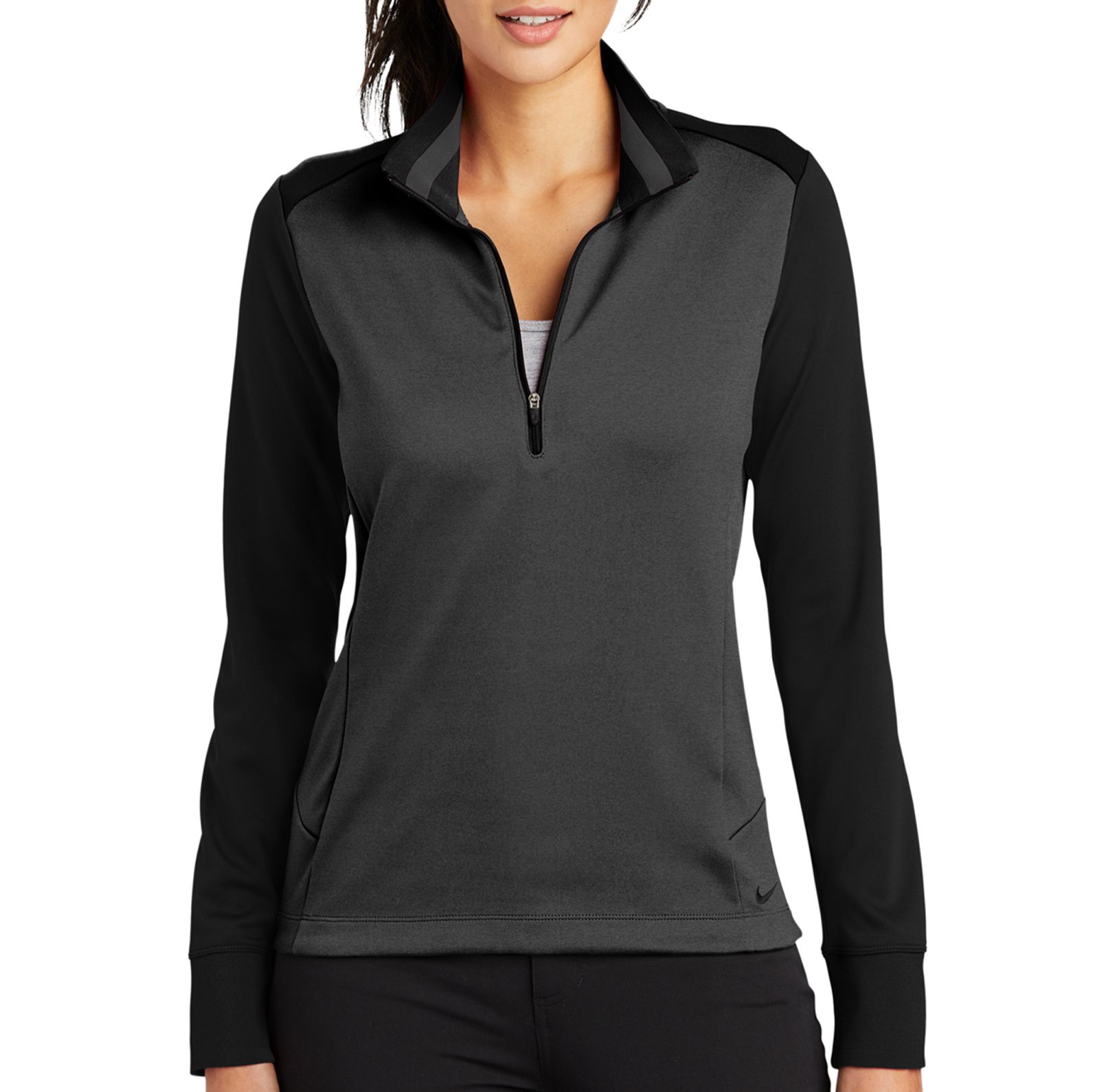 Women's dri fit half zip pullover sale