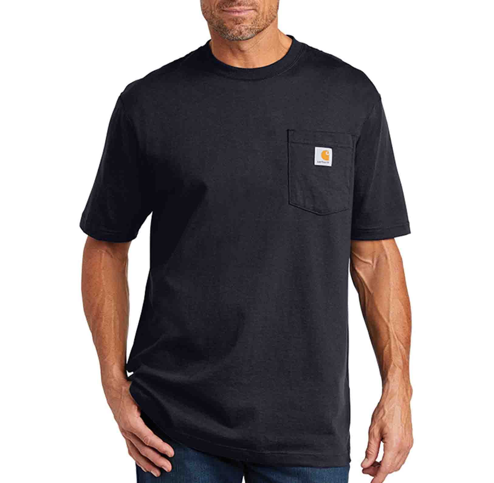 【送料&関税込】Carhartt T-shirt With Applied Pocket Carhartt Men's Pocket T-Shirt - Custom Branded Promotional T