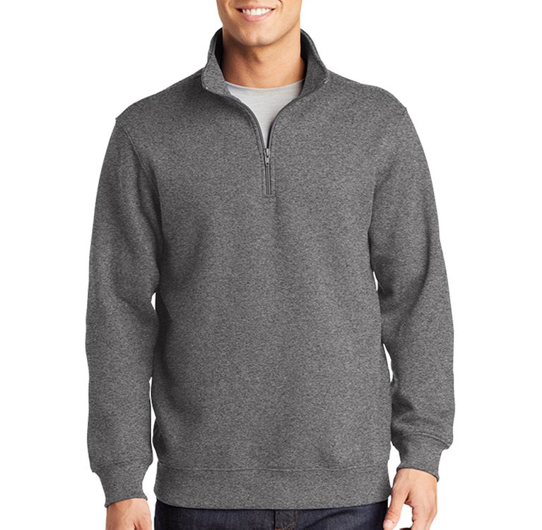 Sport-Tek Unisex Quarter-Zip Sweatshirt Custom Branded