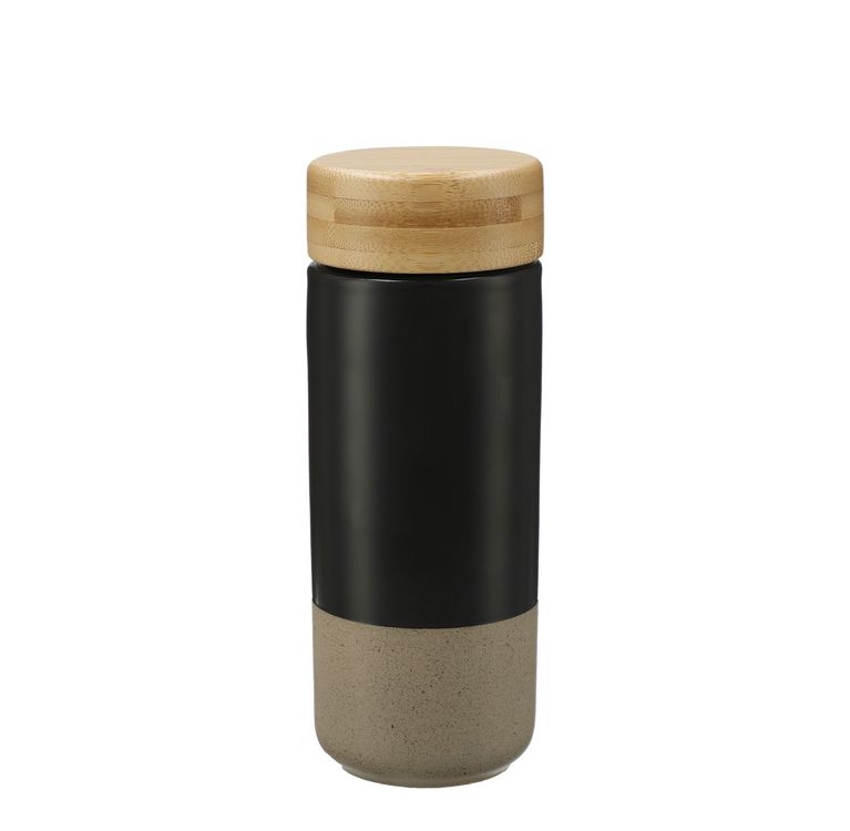 11 Oz. Ceramic & Bamboo Tumbler - Custom Branded Promotional Tumblers -  Swag.com