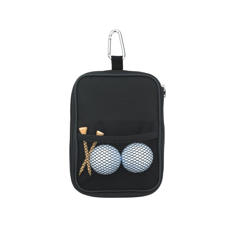 Golf Valuables Zippered Pouch Branded Promotional Custom Fitness