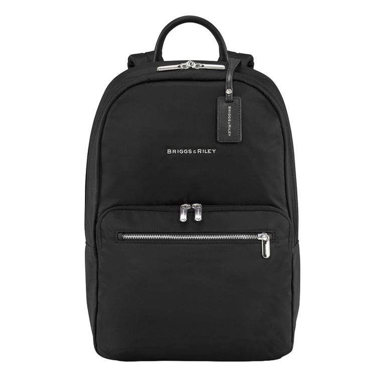 briggs riley laptop backpack Baseline Traveler Tech compartment protects most 15 computers and includes a slip pocket for a tablet Medium Backpack | Soft Sided